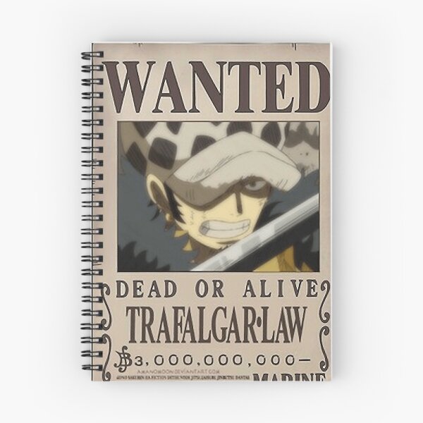 Item preview,  Wanted Trafalgar Law Wano One Piece designed and sold by Vladimiruckert.