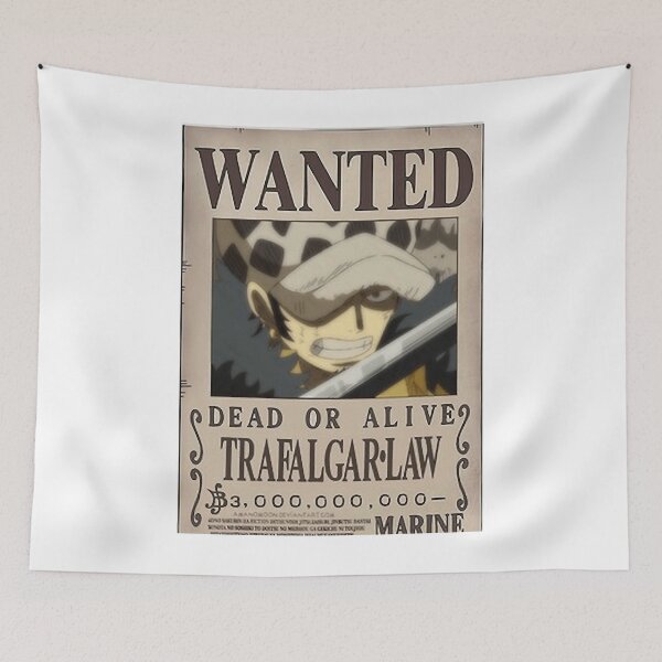 Item preview,  Wanted Trafalgar Law Wano One Piece designed and sold by Vladimiruckert.