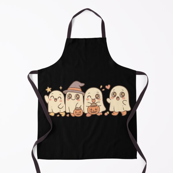 Item preview, Kawaii Ghost Parade Cute Halloween Trick or Treat Pumpkin Design designed and sold by DKKShop.