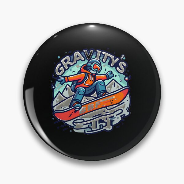 Item preview, Snowboarding Gravity'S Bff designed and sold by laceengelbe.