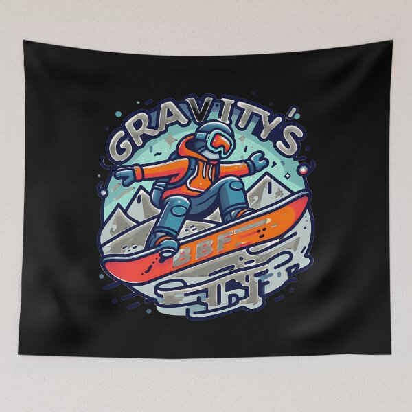 Item preview, Snowboarding Gravity'S Bff designed and sold by laceengelbe.