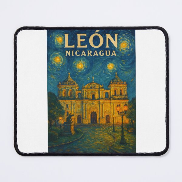 Item preview, León Nicaragua Cathedral under Night Sky designed and sold by Aryabek.