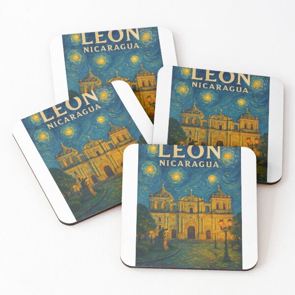 Item preview, León Nicaragua Cathedral under Night Sky designed and sold by Aryabek.