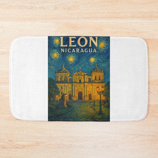 Item preview, León Nicaragua Cathedral under Night Sky designed and sold by Aryabek.