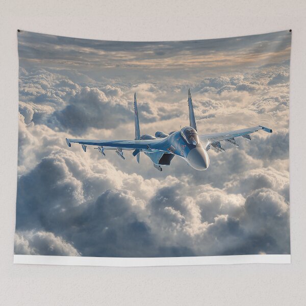 Item preview, Sukhoi Su-27 Across Cloud Sea designed and sold by Skyframe Aviation.
