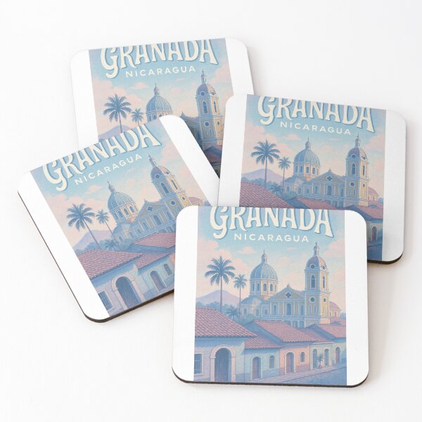 Item preview, Granada Nicaragua Street View and Colonial Cathedral designed and sold by Aryabek.