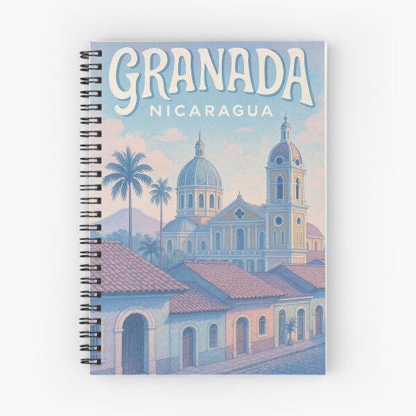 Item preview, Granada Nicaragua Street View and Colonial Cathedral designed and sold by Aryabek.