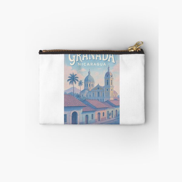 Item preview, Granada Nicaragua Street View and Colonial Cathedral designed and sold by Aryabek.