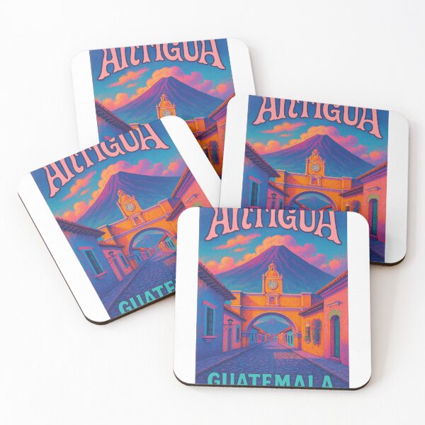Item preview, Antigua Guatemala Archway and Volcán de Agua Sunset designed and sold by Aryabek.