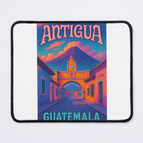 Item preview, Antigua Guatemala Archway and Volcán de Agua Sunset designed and sold by Aryabek.