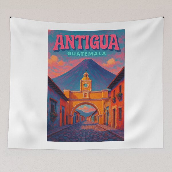 Item preview, Antigua Guatemala – Arch and Volcanic Horizon designed and sold by Aryabek.
