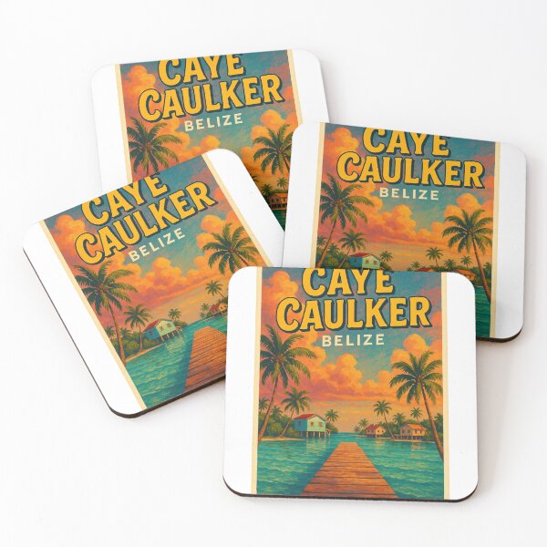 Item preview, Caye Caulker Belize Caribbean Dock and Sunset designed and sold by Aryabek.