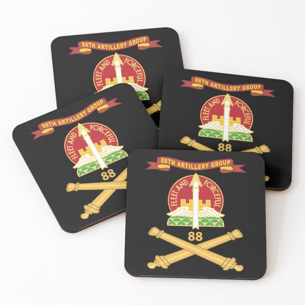 Item preview, 88th Artillery Group - DUI w Number Br - Ribbon X 300 designed and sold by Military Insignia Products.
