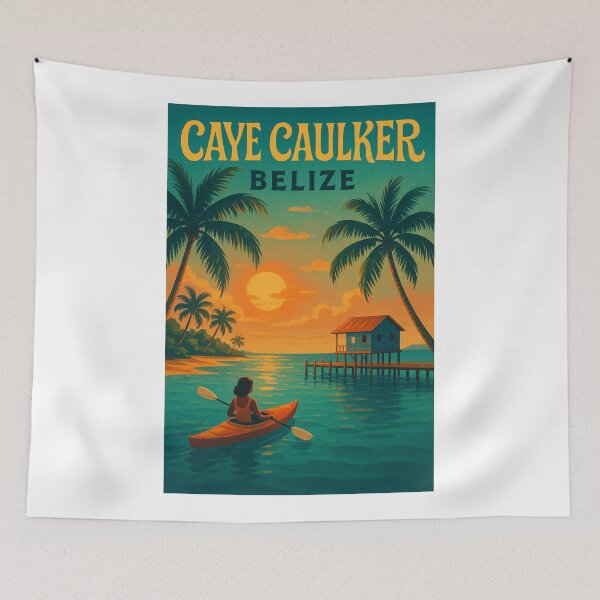 Item preview, Caye Caulker Belize – Kayak and Overwater Bungalow designed and sold by Aryabek.