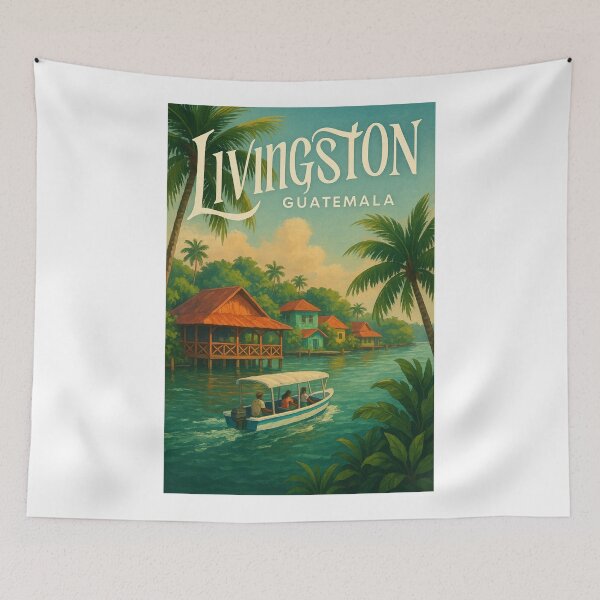 Item preview, Livingston Guatemala Riverside Homes and Boat Tour designed and sold by Aryabek.