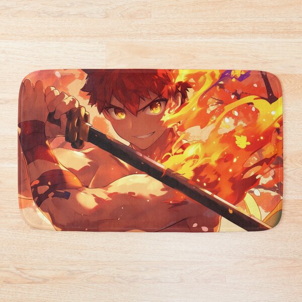 Artikelvorschau, Shirou Emiya Fate Stay Night Anime Flammender Krieger entworfen und verkauft von juniorcastros.