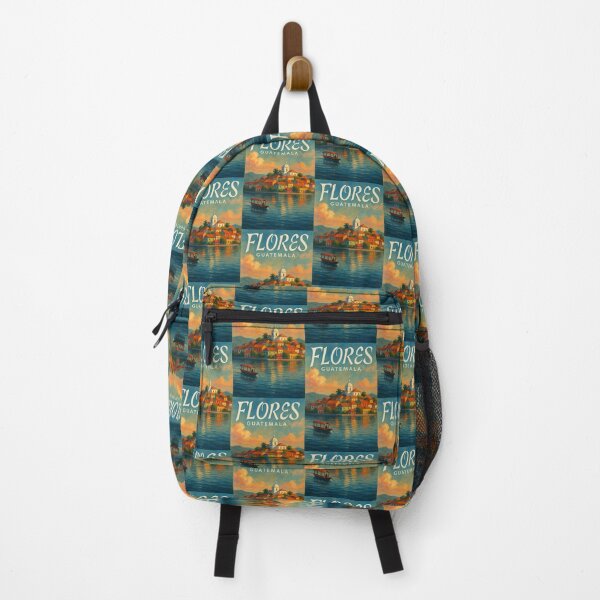 Item preview, Flores Guatemala Island Town on Lake Petén Itzá designed and sold by Aryabek.