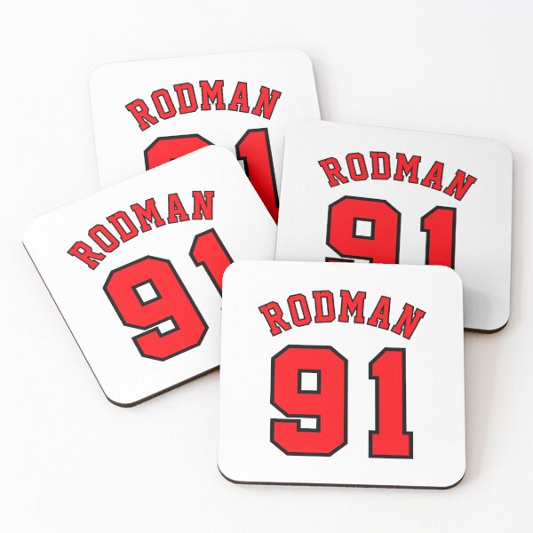 Item preview, Dennis Rodman 91 Jersey designed and sold by PoppyOfficial.