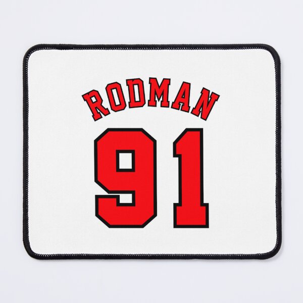 Item preview, Dennis Rodman 91 Jersey designed and sold by PoppyOfficial.