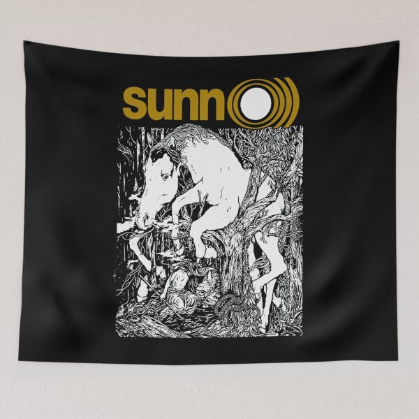 Item preview, Sunn horse O))) jingkrak sunn band designed and sold by HenrikHedlund.