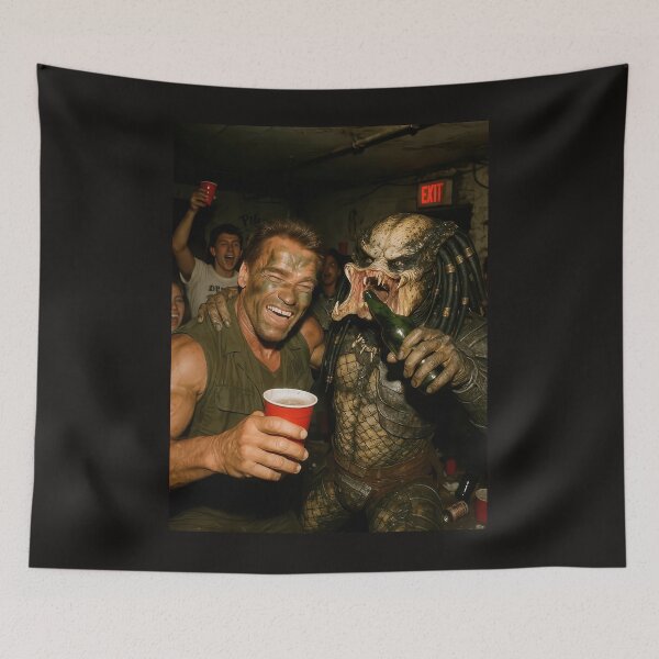 Item preview, Arnold Schwarzenegger The Predator A Candid Paparazzi Style Photo designed and sold by ArturoOrtiz2.