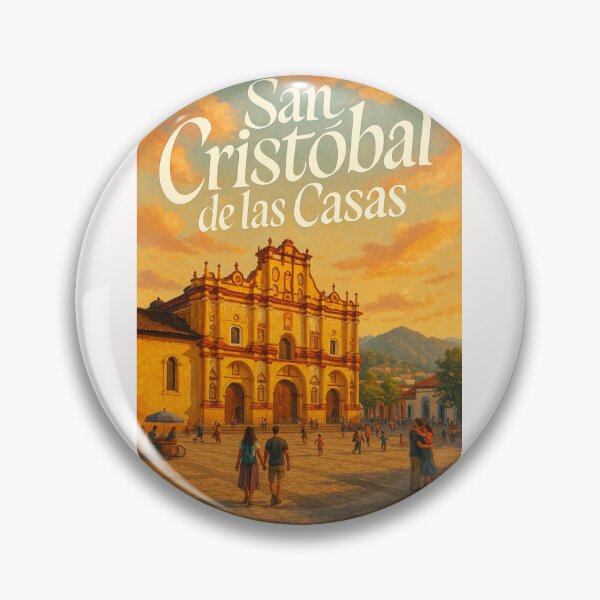 Item preview, San Cristóbal de las Casas Cathedral and Main Plaza designed and sold by Places On Earth.