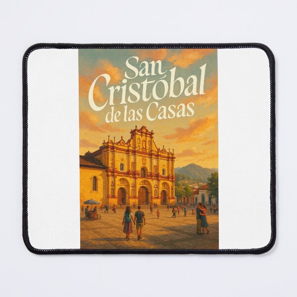 Item preview, San Cristóbal de las Casas Cathedral and Main Plaza designed and sold by Places On Earth.
