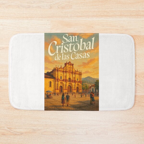 Item preview, San Cristóbal de las Casas Cathedral and Main Plaza designed and sold by Places On Earth.
