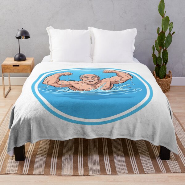 Item preview, Bodybuilder Daddy Swimmer Swimming designed and sold by muscledaddies.