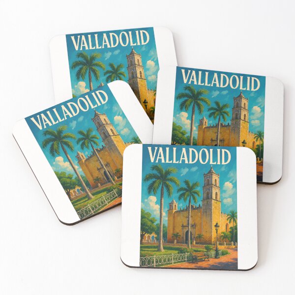 Item preview, Valladolid Yucatán Church and Colonial Plaza View designed and sold by Places On Earth.