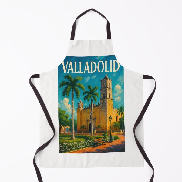 Item preview, Valladolid Yucatán Church and Colonial Plaza View designed and sold by Places On Earth.