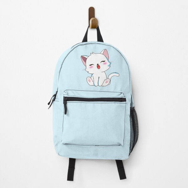 Item preview, Adorable Kawaii Cat Illustration designed and sold by RosetteArtists.