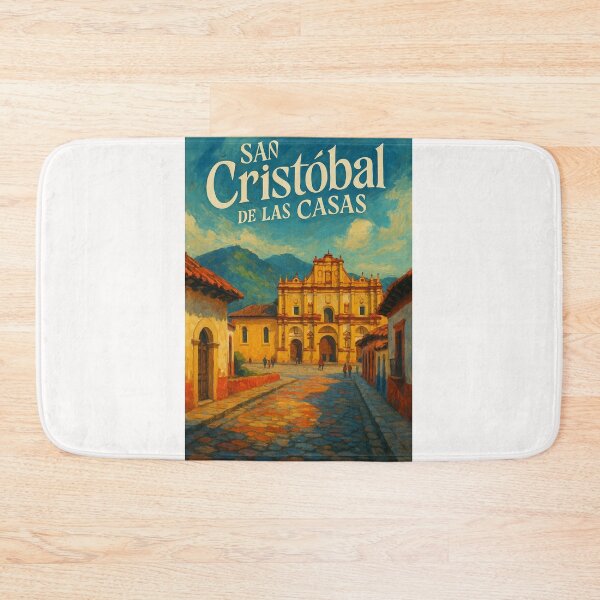 Item preview, San Cristóbal de las Casas Colonial Street View designed and sold by Places On Earth.