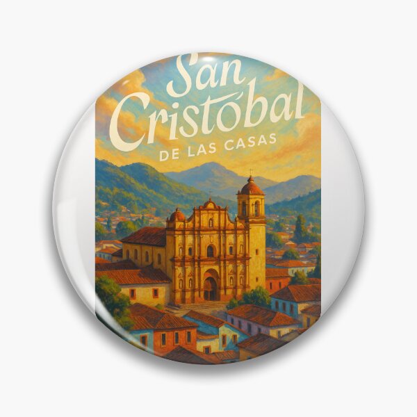 Item preview, San Cristóbal de las Casas Cathedral and Hilltop View designed and sold by Places On Earth.