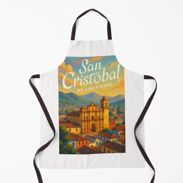 Item preview, San Cristóbal de las Casas Cathedral and Hilltop View designed and sold by Places On Earth.