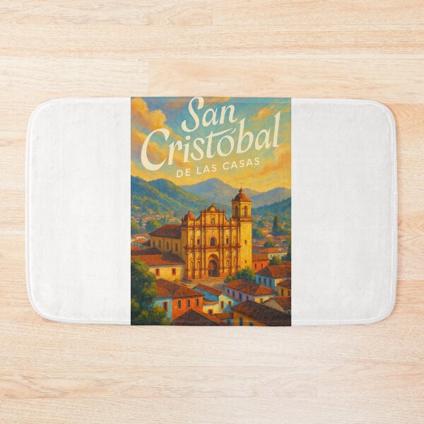 Item preview, San Cristóbal de las Casas Cathedral and Hilltop View designed and sold by Places On Earth.