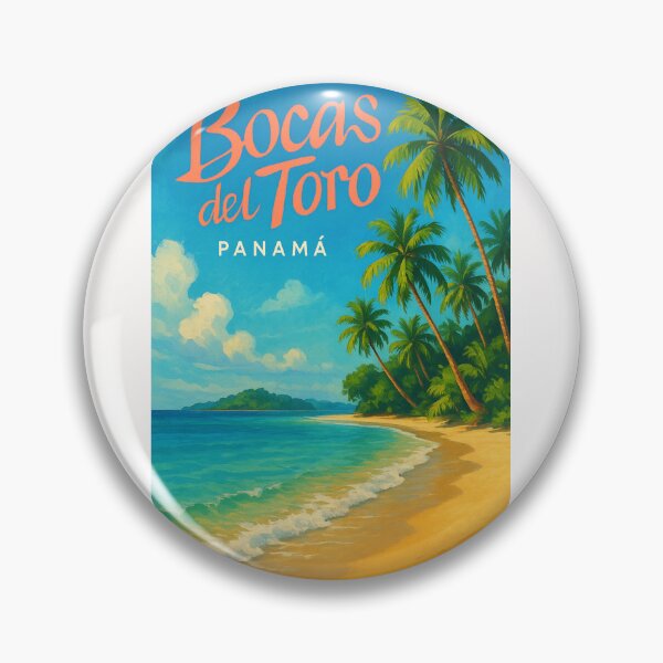 Item preview, Bocas del Toro Panamá Vista a la playa caribeña designed and sold by Places On Earth.
