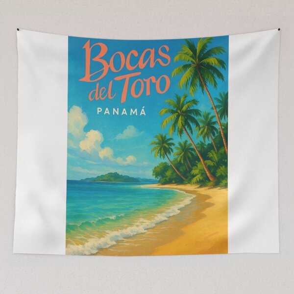 Item preview, Bocas del Toro Panamá Caribbean Beach View designed and sold by Places On Earth.