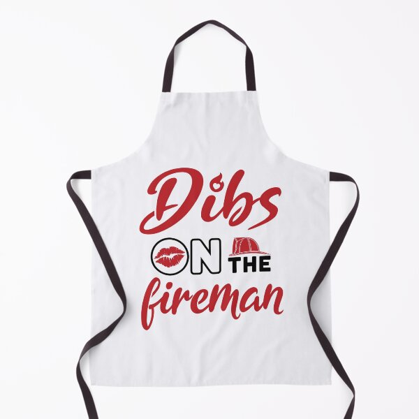 Item preview, Dibs on the Fireman Firefighter Wife Girlfriend designed and sold by jaygo.