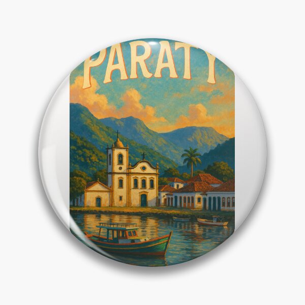 Item preview, Paraty Brazil Church View on the Bay designed and sold by Places On Earth.