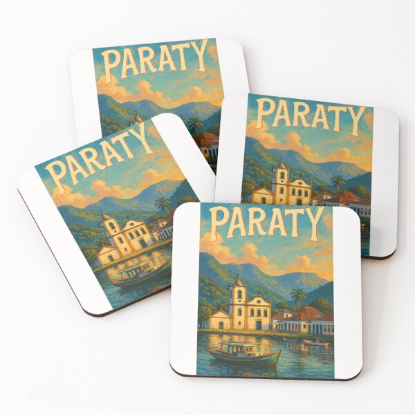 Item preview, Paraty Brazil Church View on the Bay designed and sold by Places On Earth.