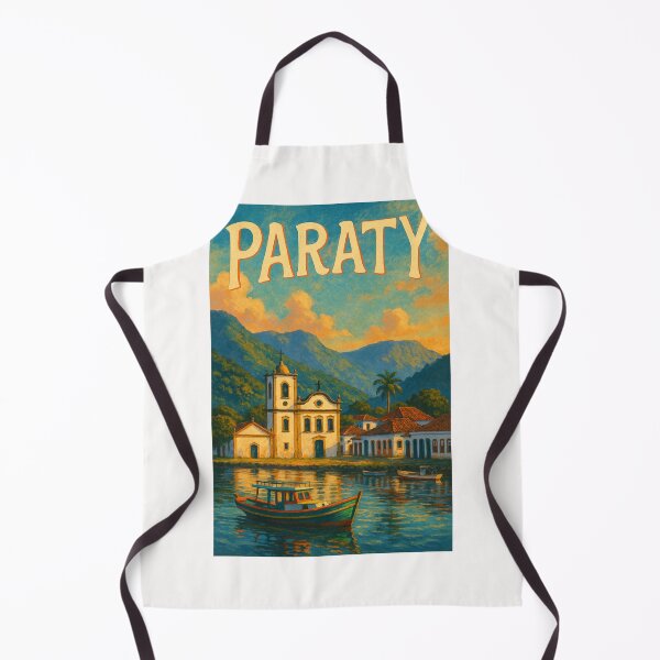 Item preview, Paraty Brazil Church View on the Bay designed and sold by Places On Earth.