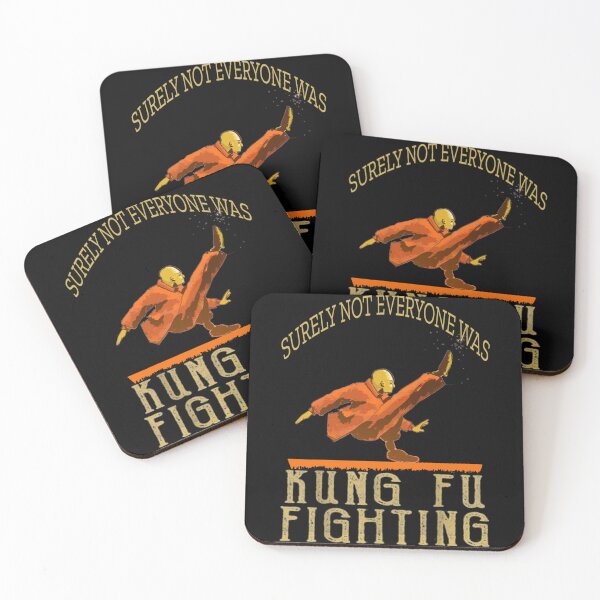 Item preview, surely not everyone was kung fu fighting designed and sold by HenrikHedlund.