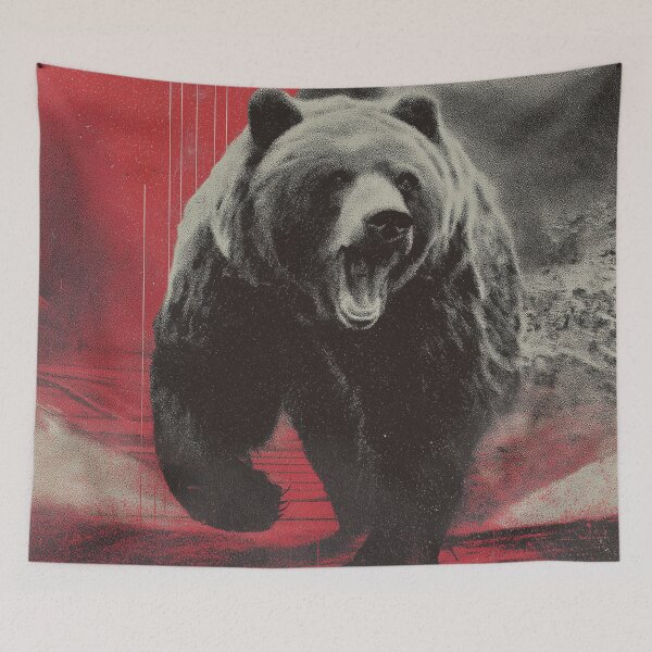 Item preview, Red Zone Grizzly designed and sold by ArgentoArt.