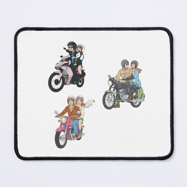 Item preview, Couple on Motorbike Trip (Phượt) Bundle designed and sold by RosalinesEyes.