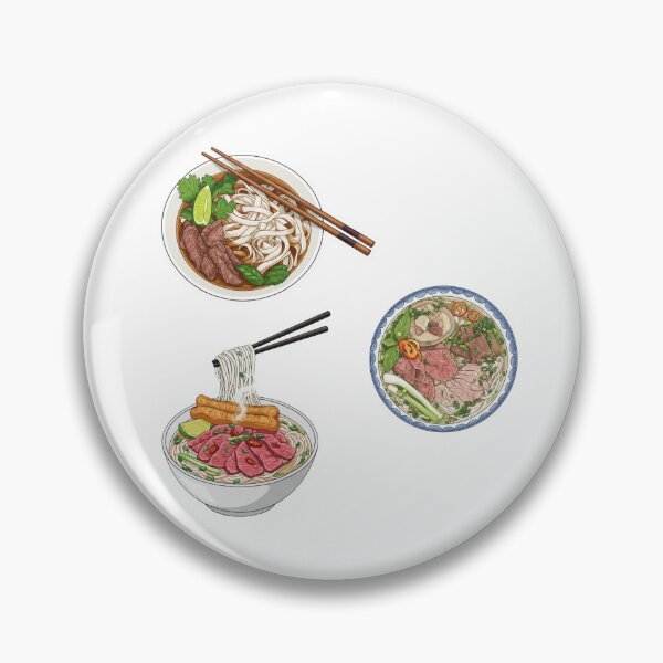 Artikelvorschau, Schüsseln mit vietnamesischen Pho-Nudeln im Paket entworfen und verkauft von RosalinesEyes.