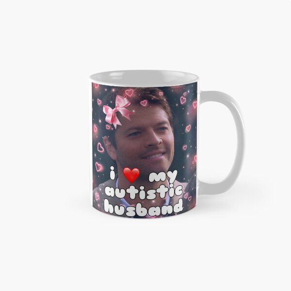Item preview, I ❤️ My Autistic Husband Castiel Edit designed and sold by w3mb13r.