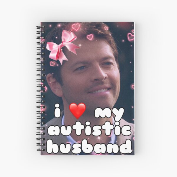 Item preview, I ❤️ My Autistic Husband Castiel Edit designed and sold by w3mb13r.