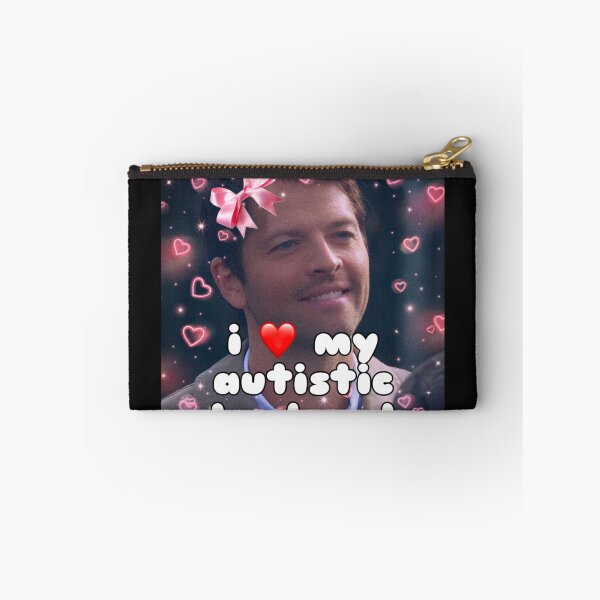 Item preview, I ❤️ My Autistic Husband Castiel Edit designed and sold by w3mb13r.