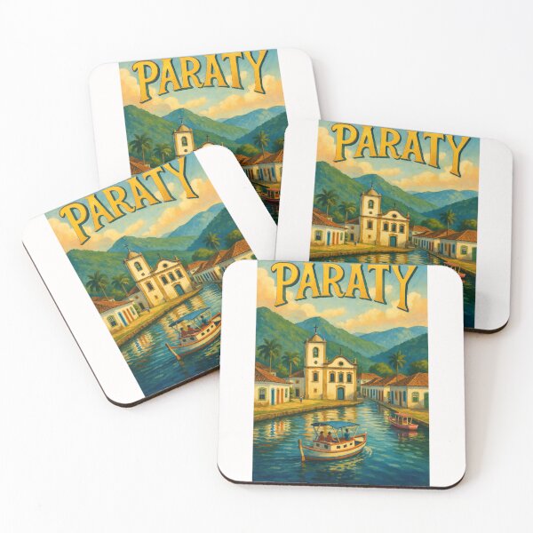 Item preview, Paraty Brazil Canal and Colonial Church View designed and sold by Places On Earth.